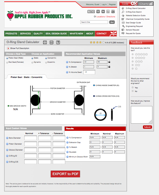 Details more than 114 o ring groove design calculator super hot