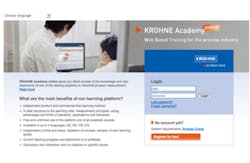 KROHNE ACADEMY KROHNE ACADEMY