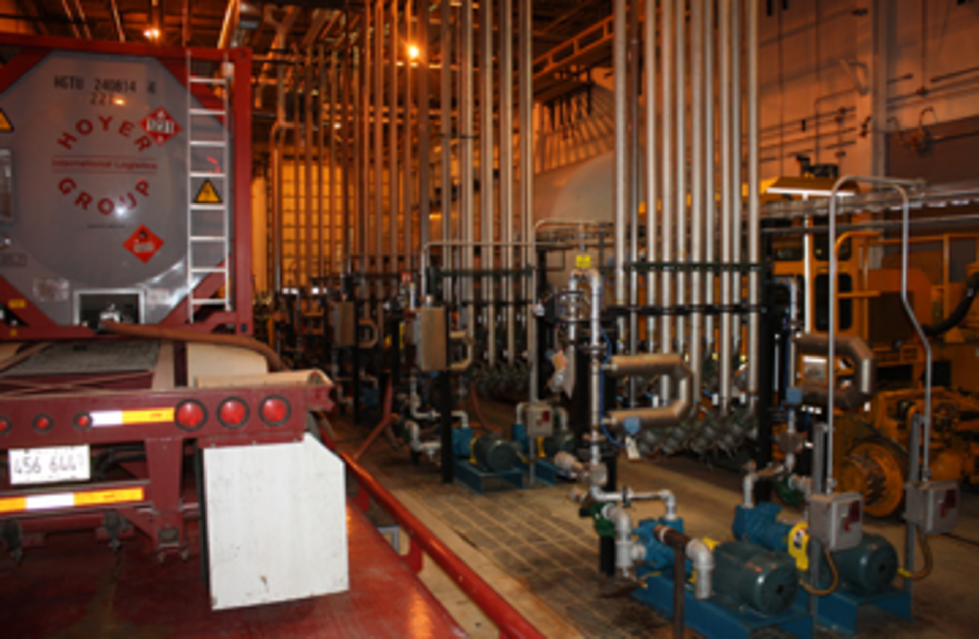 Chemical Tank Truck Loading/Unloading