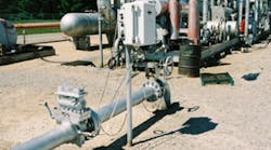 Orifice-Plate Flowmeter On Oil Well