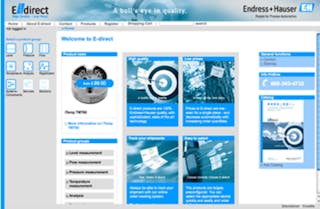 Endress+Hauser E-Direct Measurement Store