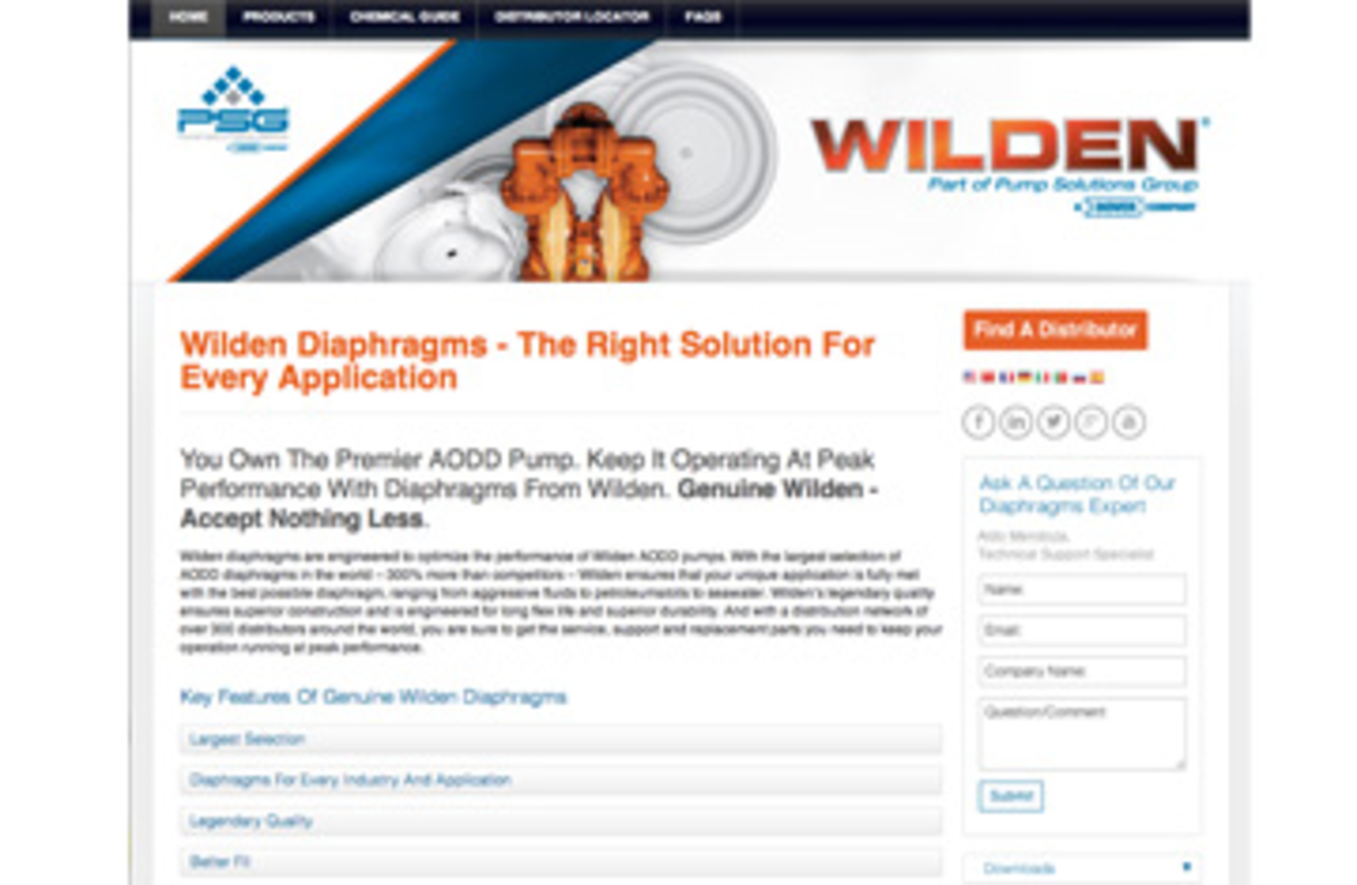Wilden Diaphragm