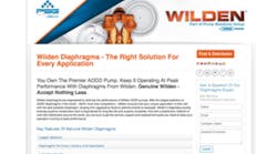 Wilden Diaphragm Wilden Diaphragm