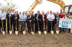 Precision Polymer Engineering Ground Breaking of New Manufacturing Facility