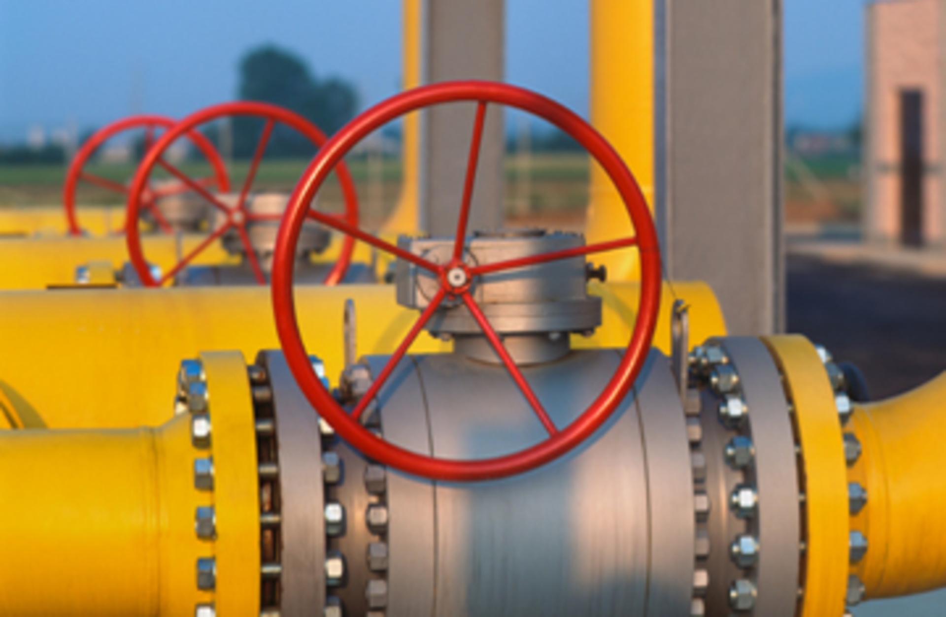 Valves at Natural Gas Compressor Station iStock