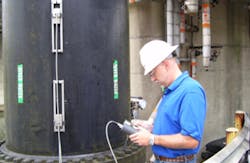 Flexim Clamp-On Ultrasonic Flowmeter at Eastman Chemical Flexim Clamp-On Ultrasonic Flowmeter at Eastman Chemical