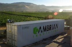 Cambrian Innovation EcoVolt Wastewater Reuse System Cambrian Innovation EcoVolt Wastewater Reuse System