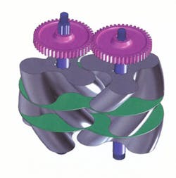 OCOR’s lobe pump design. Image courtesy of OCOR. OCOR’s lobe pump design. Image courtesy of OCOR.