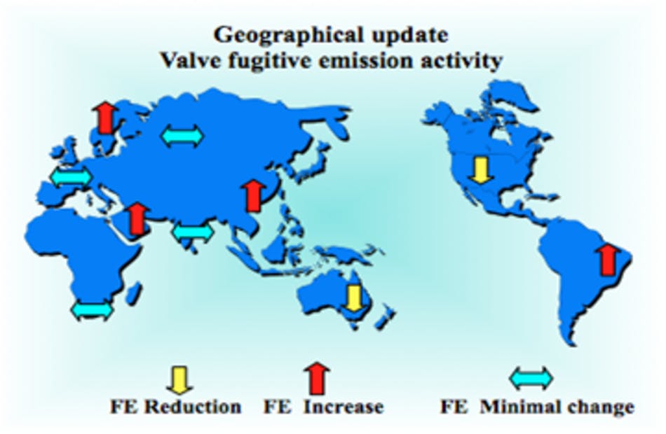 Valve Emissions Geographic Data