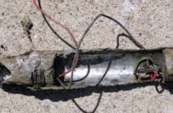 This image illustrates what happens when the sensor isn’t right for the application environment. In this case, electrolysis ate the 316L SS housing of this submersible pressure sensor. This image illustrates what happens when the sensor isn’t right for the application environment. In this case, electrolysis ate the 316L SS housing of this submersible pressure sensor.