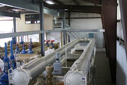 CEESI’s soon-to-open hydrocarbon liquid calibration lab is based on a 26 barrel pipe prover measuring up to 8,000 BBL/h with an uncertainty of 0.025%. Master meters provide an uncertainty of 0.05% with flowrates up to 19,000 BBL/h. Light, medium and heavy oils provide a range of calibration density and viscosity values. (Photo courtesy CEESI) CEESI’s soon-to-open hydrocarbon liquid calibration lab is based on a 26 barrel pipe prover measuring up to 8,000 BBL/h with an uncertainty of 0.025%. Master meters provide an uncertainty of 0.05% with flowrates up to 19,000 BBL/h. Light, medium and heavy oils provide a range of calibration density and viscosity values. (Photo courtesy CEESI)