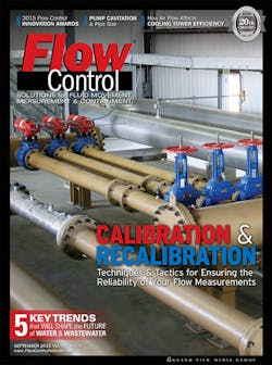 Download this article as it appeared in the September 2015 issue of Flow Control Magazine. Download this article as it appeared in the September 2015 issue of Flow Control Magazine.