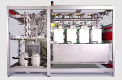 High Throughput Catalytic Reactor System supplied by Integrated Lab Solutions, Gmbh, which incorporates multiple Equilibar backpressure regulators. High Throughput Catalytic Reactor System supplied by Integrated Lab Solutions, Gmbh, which incorporates multiple Equilibar backpressure regulators.