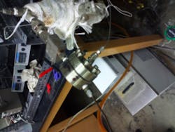 Backpressure Regulator installed in Fischer-Tropsch synthesis reactor at Auburn University. Backpressure Regulator installed in Fischer-Tropsch synthesis reactor at Auburn University.