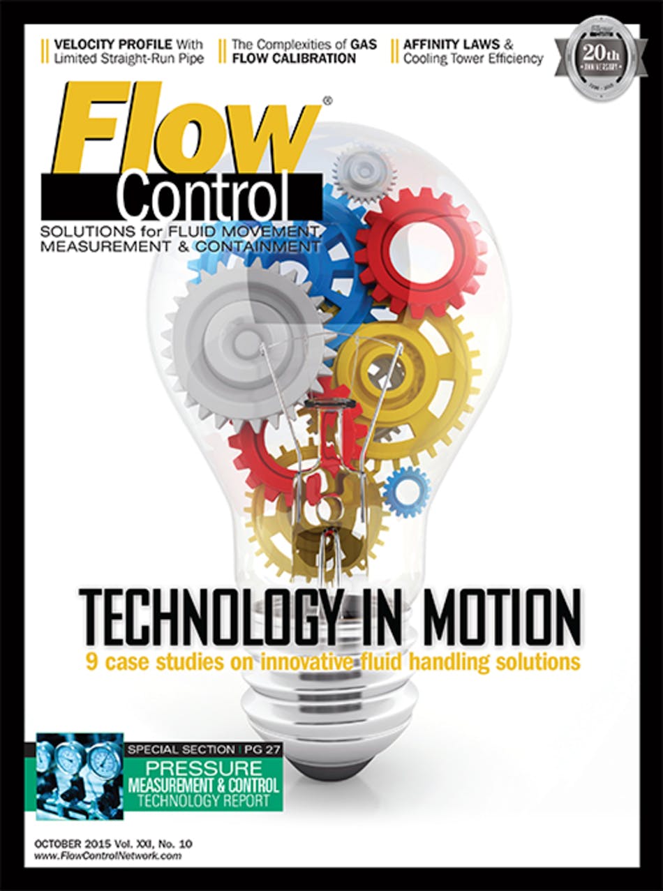 Download all nine case studies as they appear in the October 2015 edition of Flow Control.