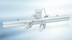 The OPTISONIC 8300 ultrasonic flow meter for steam or hot gas measurement from KROHNE Inc. Courtesy of KROHNE Inc. The OPTISONIC 8300 ultrasonic flow meter for steam or hot gas measurement from KROHNE Inc. Courtesy of KROHNE Inc.