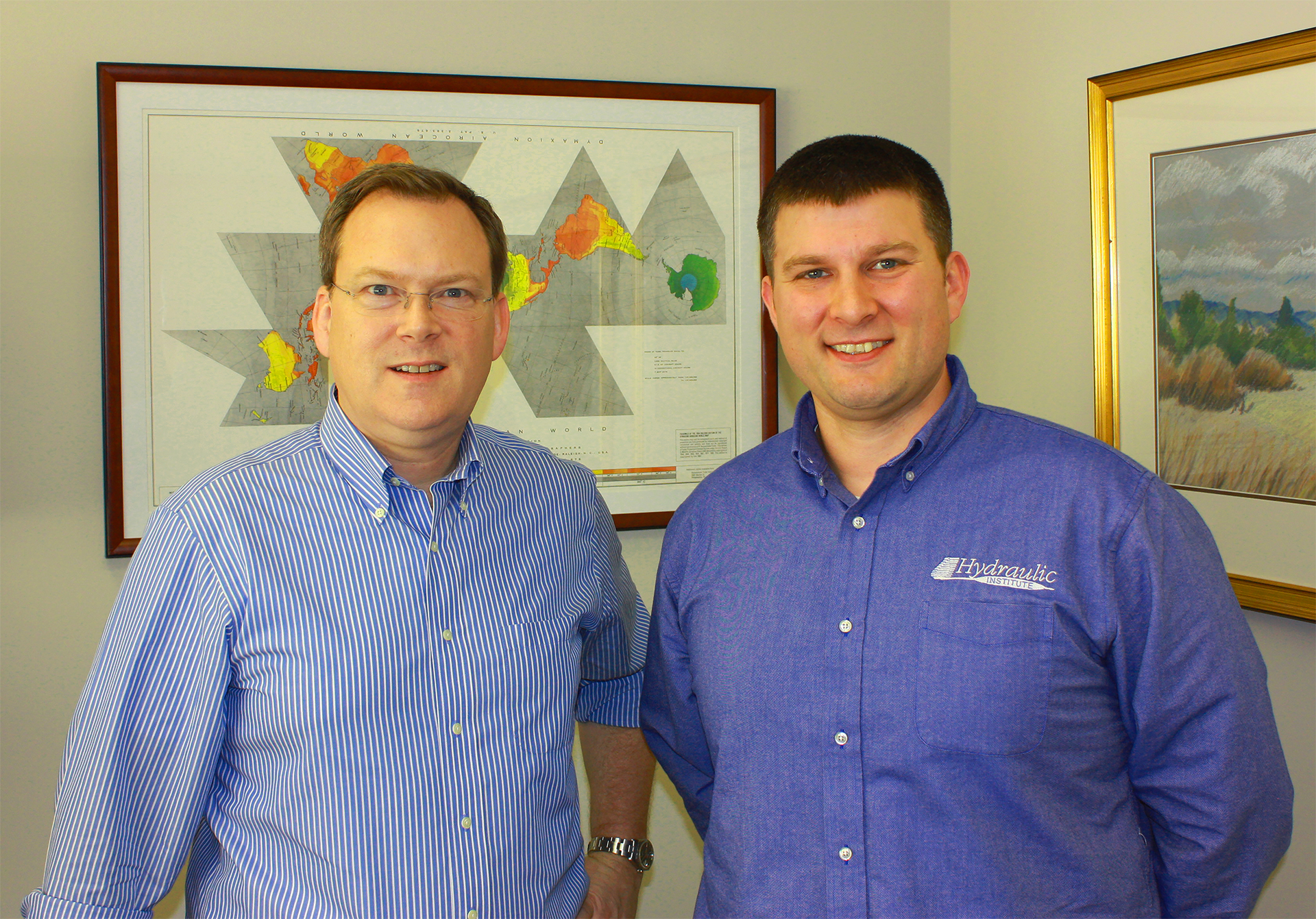 Michael Michaud and Peter Gaydon. All images courtesy of the Hydraulic Institute