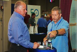 Electrical and mechanical equipment and services professionals attend the 2015 EASA Convention. Courtesy of he Electrical Apparatus Service Association Inc.