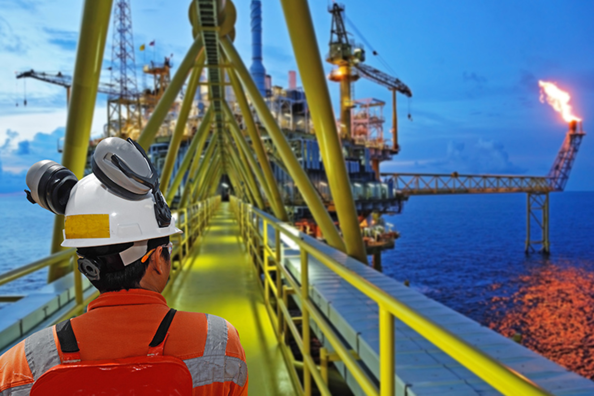 Many gas flaring operations occur in hostile and hazardous locations. All images courtesy of Fluenta