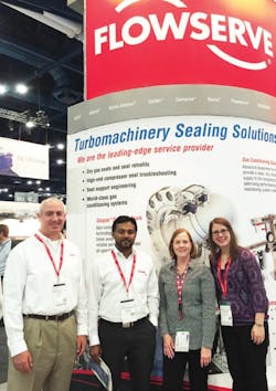 Meeting with the Flowserve team at the 2016 Turbomachinery &amp; Pump Symposia