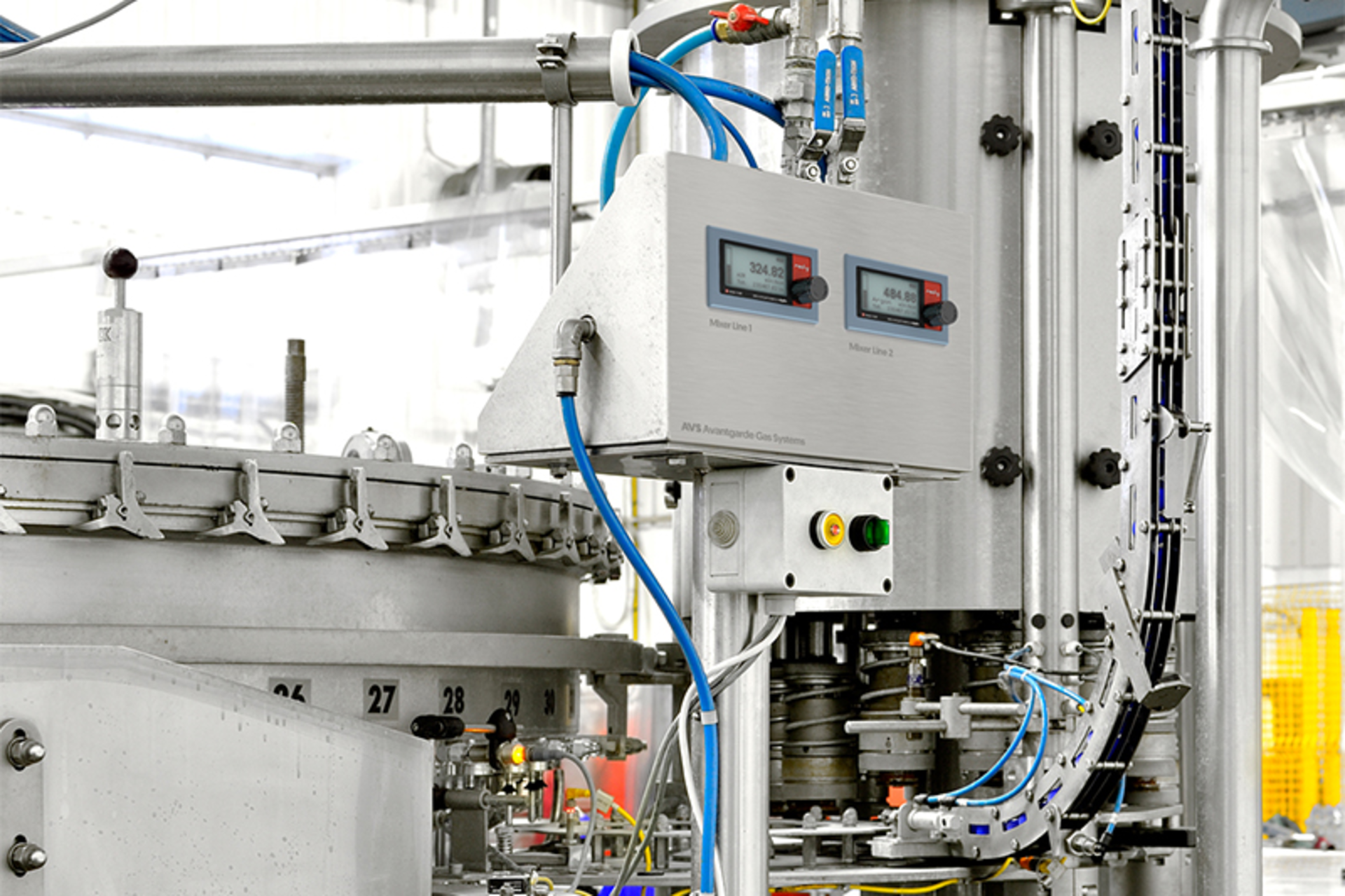 Gas sampling in the field. Image courtesy of Vogtlin