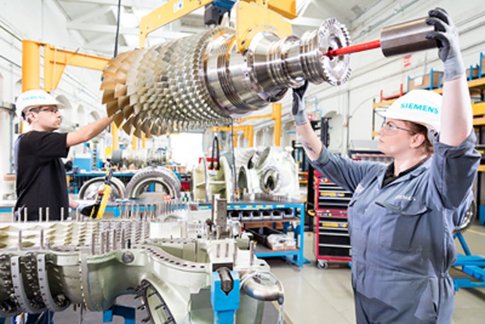 The Siemens SGT-400 gas turbine will be manufactured in Lincoln in the U.K. Image courtesy of Siemens.
