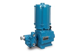The hydraulic diaphragm metering pump model used in the case study application.