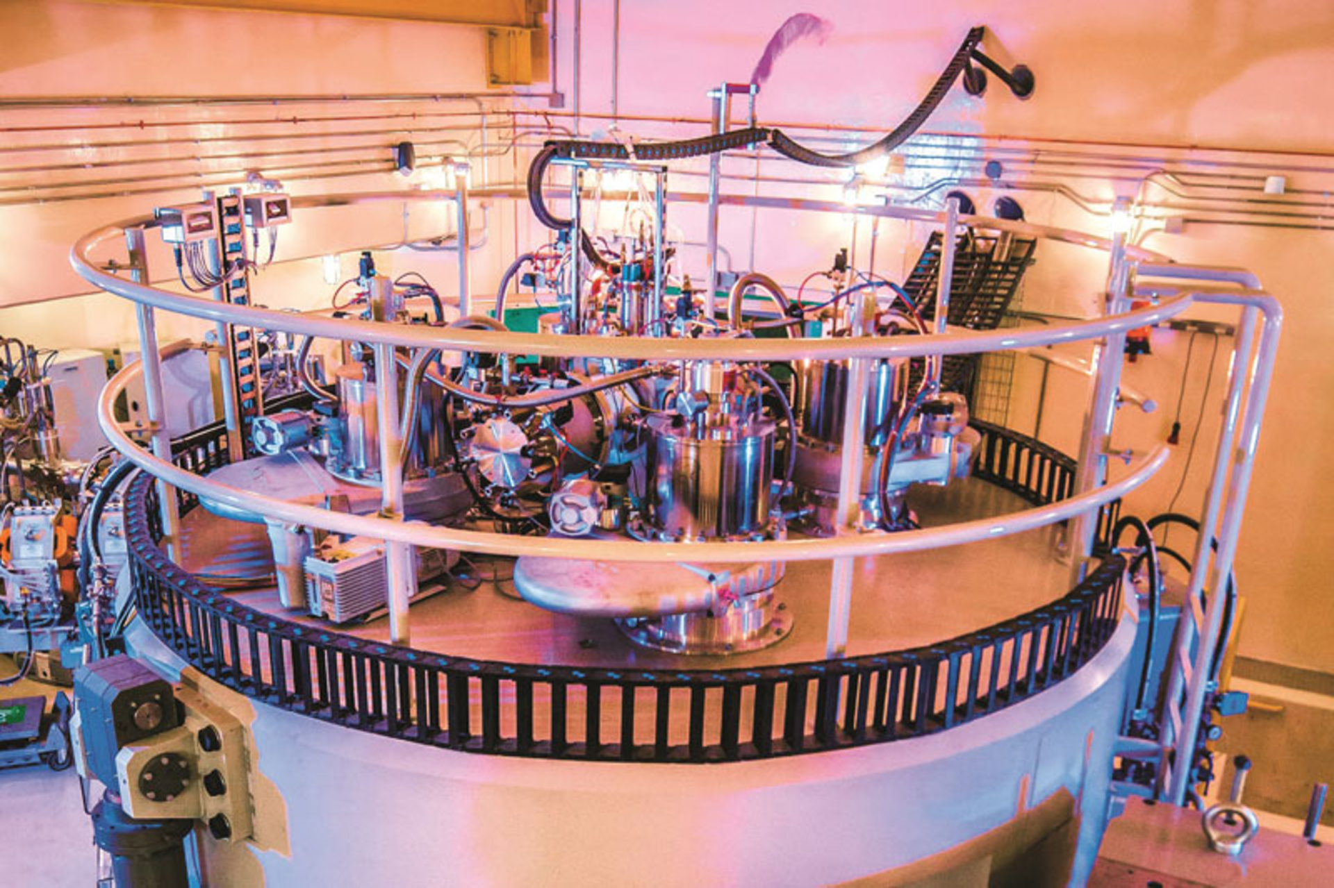 Zevacor Molecular used a copper pipe joining solution for water and compressed air on the first commercial, 70-million-electron-volt cyclotron dedicated to producing medical isotopes. All images courtesy of Viega.