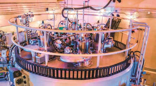 Zevacor Molecular used a copper pipe joining solution for water and compressed air on the first commercial, 70-million-electron-volt cyclotron dedicated to producing medical isotopes. All images courtesy of Viega.
