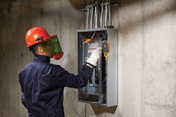 By installing a portable current sensor on a power panel, a technician can use a condition monitoring system to send current measurements every second to a gateway connected to a wired or wireless network. All images courtesy of Fluke Corporation