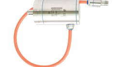 Image 1. Stainless steel servo motor that is IP69K-rated and purposely designed to be used in washdown areas without protection and be cleaned easily. Image courtesy of Kollmorgen