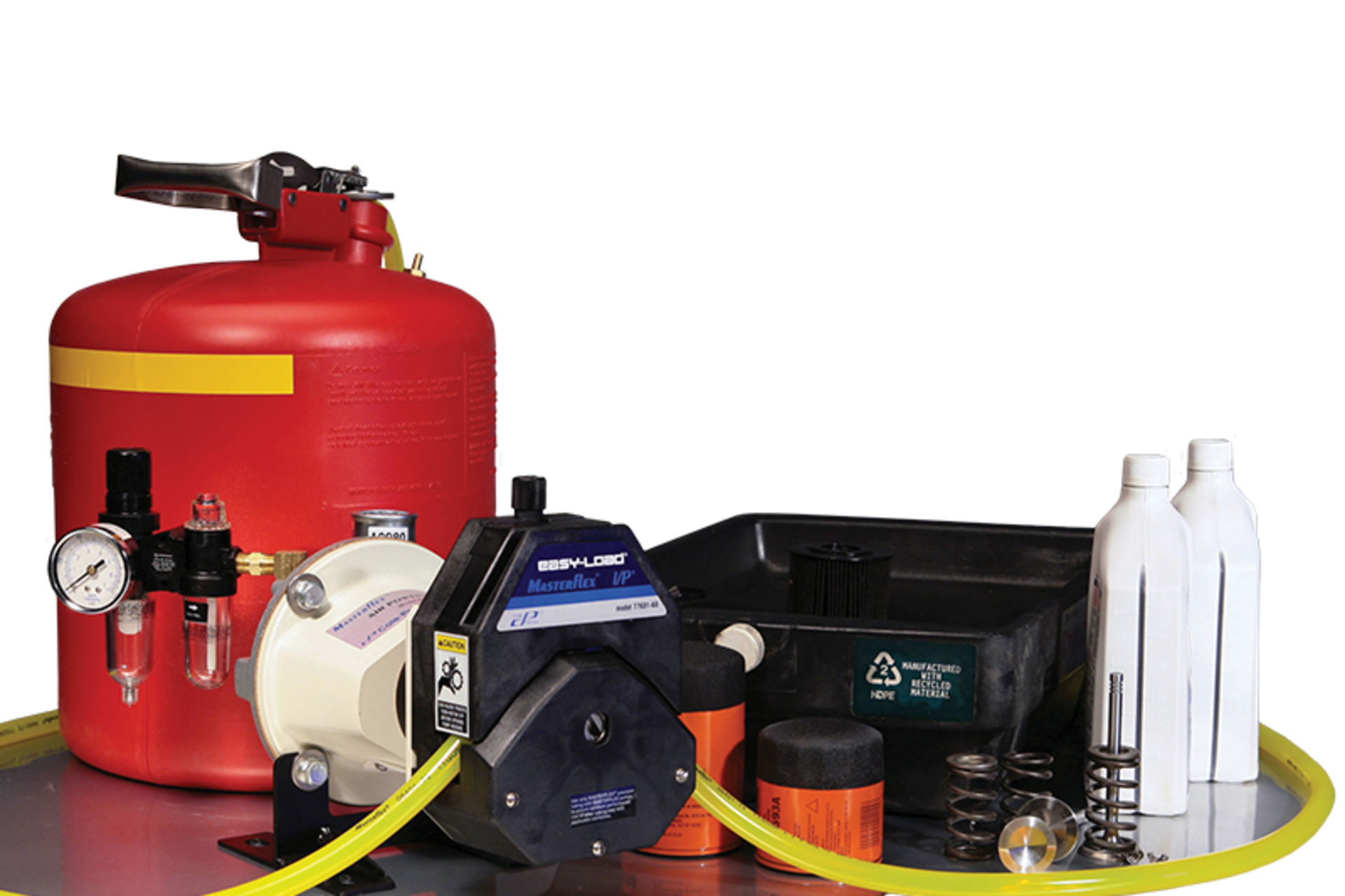 Hazardous-duty pump. All graphics courtesy of Cole-Parmer