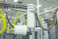Single-stroke pneumatic pumps are cost-effective to operate for small, single-line systems. Single-stroke pneumatic pumps are cost-effective to operate for small, single-line systems.