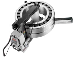 Figure 2. An induction heater is a technology that can be used to heat bearings prior to mounting. Figure 2. An induction heater is a technology that can be used to heat bearings prior to mounting.