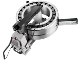 Figure 2. An induction heater is a technology that can be used to heat bearings prior to mounting. Figure 2. An induction heater is a technology that can be used to heat bearings prior to mounting.