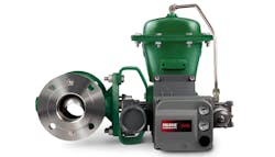 Figure 4. Fisher Vee-ball segmented ball valve Figure 4. Fisher Vee-ball segmented ball valve