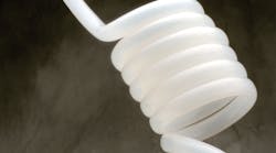 PVDF tubing is easily processed and can be thermoformed. All graphics courtesy of Arkema