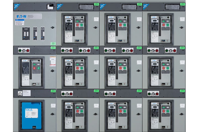 Eaton&rsquo;s arc quenching switchgear extinguishes an arc flash faster than traditional approaches and provides equipment protection that can reduce downtime from arc flash events. Image courtesy of Eaton