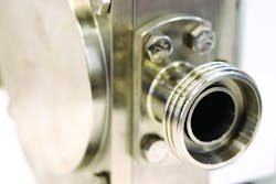 Figure 2. The Hy-Line Plus is equipped with front-loaded mechanical seals that are simple in design and fully accessible without disturbing the process pipework. Figure 2. The Hy-Line Plus is equipped with front-loaded mechanical seals that are simple in design and fully accessible without disturbing the process pipework.