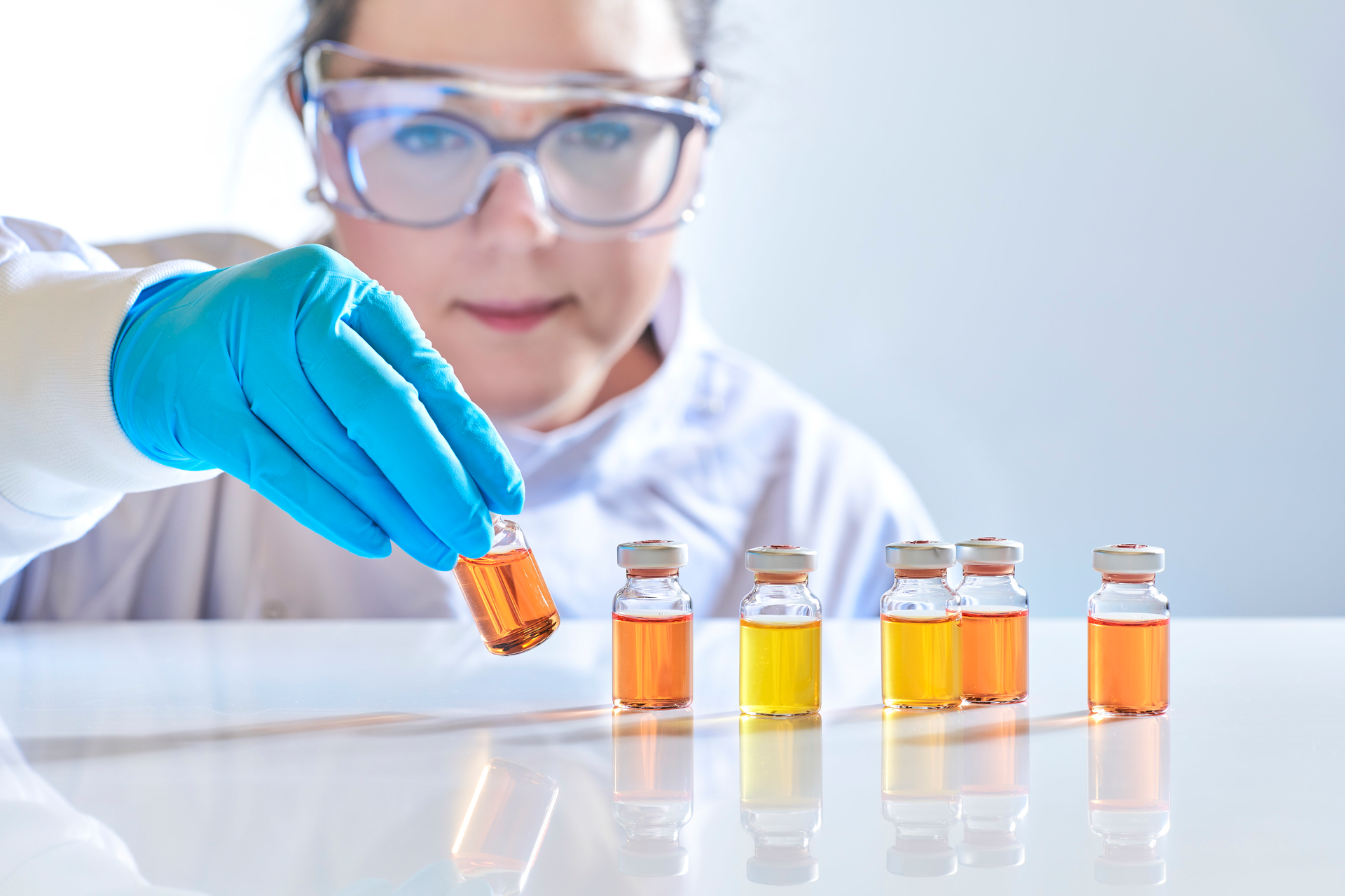 Rawwater&rsquo;s senior microbiologist Leanne Walker.