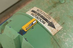 Remote condition monitoring technologies, such as this Fluke 3561 FC Vibration Sensor, send asset data to the cloud where teams can keep tabs on asset health and performance. Remote condition monitoring technologies, such as this Fluke 3561 FC Vibration Sensor, send asset data to the cloud where teams can keep tabs on asset health and performance.