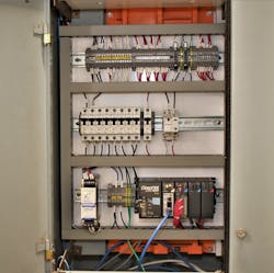 Figure 2. Retrofitting standardized PLC panels into MCCs allows Helix technicians to more easily troubleshoot and maintain their control systems, as well as stock fewer parts while remaining ready to deal with any issues.