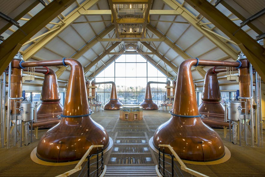 Dalmunach Distillery In Speyside Scotland 2015