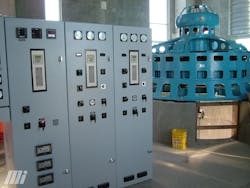 Figure 1. Hydroelectric control system Figure 1. Hydroelectric control system