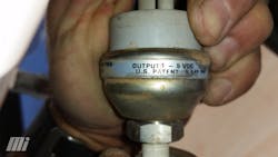 Figure 4. Pressure transducer with 1-5 VDC output Figure 4. Pressure transducer with 1-5 VDC output