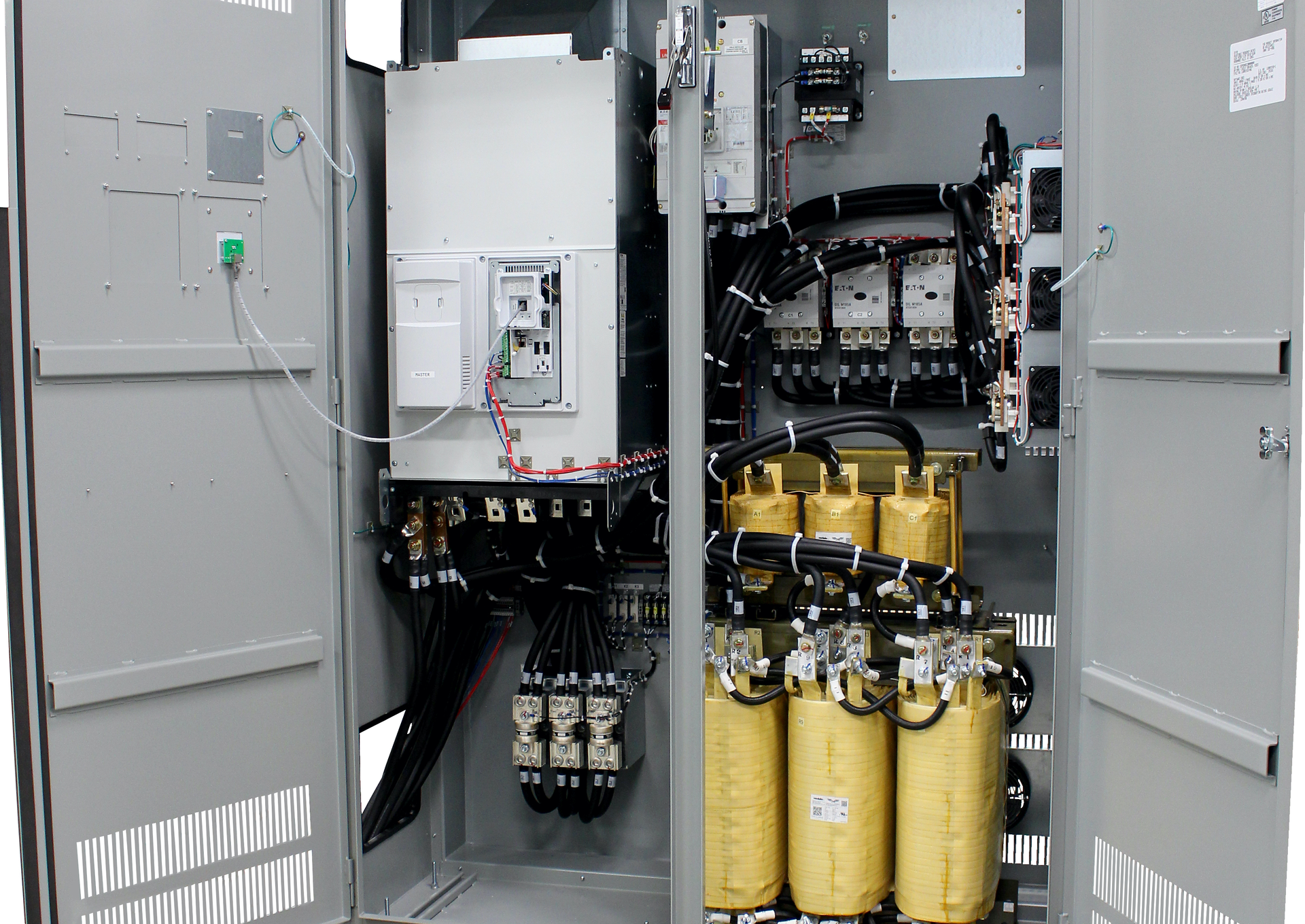 Figure 1. Eaton's clean power variable frequency drives provide a low-cost, low-complexity solution to reduce harmonic levels as low as 3% in compliance with IEEE 519-2014.