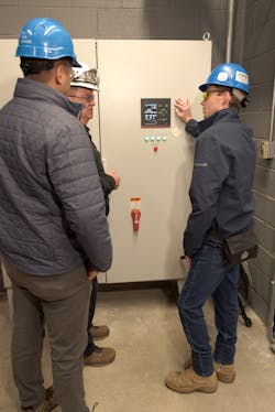 The CU352 controller allows the system to adapt to changes in demand, ramping up or down as needed. The CU352 controller allows the system to adapt to changes in demand, ramping up or down as needed.