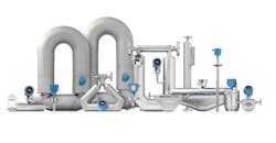 Figure 4. Coriolis meters measure mass flow directly so they do not require compensation. Figure 4. Coriolis meters measure mass flow directly so they do not require compensation.