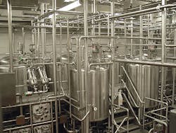 Figure 1: A TRICOR Coriolis Model TCMP Mass Flow Meter was mounted on the outlet line from the extractor. Figure 1: A TRICOR Coriolis Model TCMP Mass Flow Meter was mounted on the outlet line from the extractor.