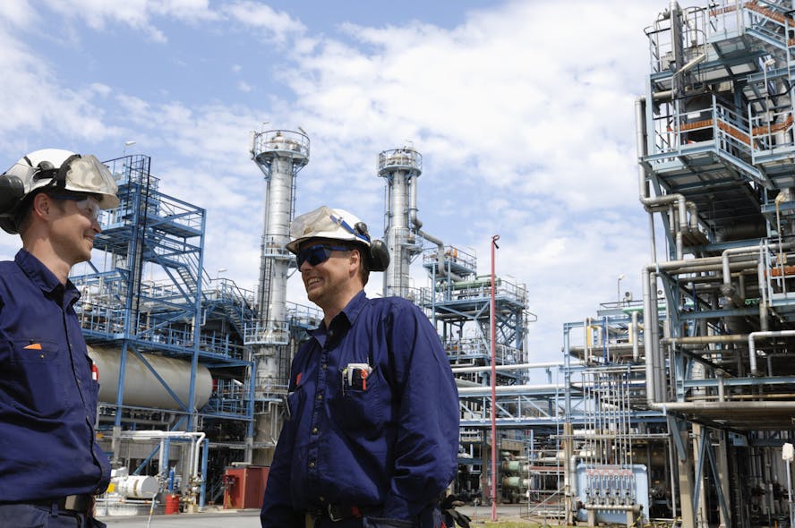 Figure 1: Petrochemical plant personnel must be vigilant in maintaining safe operations.